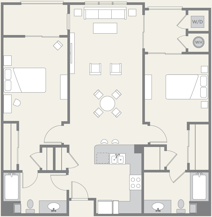 San Diego, CA Apartments Pacific Ridge Floorplans